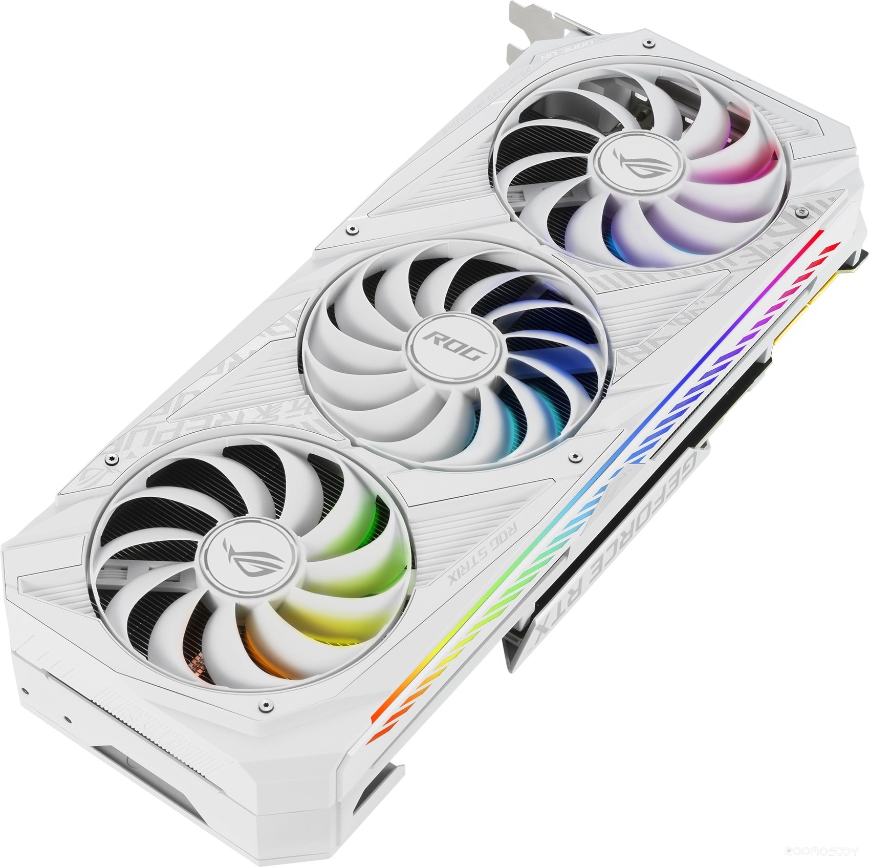 Видеокарта Asus ROG Strix GeForce RTX 3090 OC White 24GB GDDR6X, фото 2