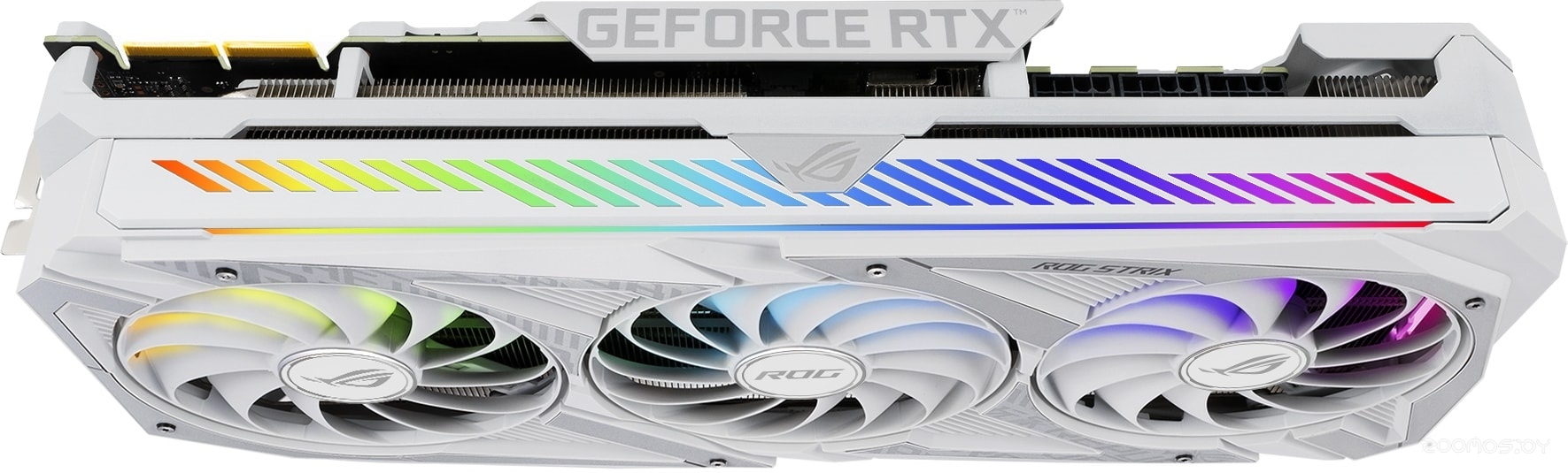 Видеокарта Asus ROG Strix GeForce RTX 3090 OC White 24GB GDDR6X, фото 3