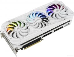 Видеокарта Asus ROG Strix GeForce RTX 3090 OC White 24GB GDDR6X