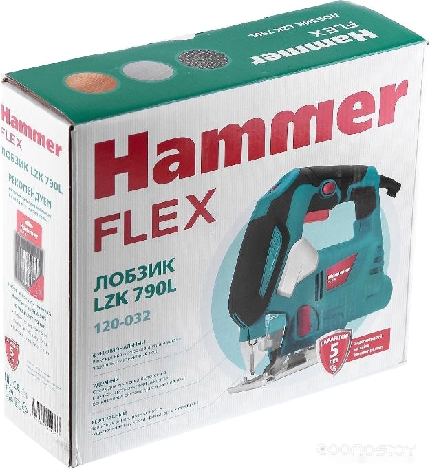 Электролобзик Hammer LZK790L Flex, фото 3
