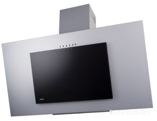 Кухонная вытяжка AKPO WK-4 Nero eco 90 (чёрное стекло/серый), фото 4