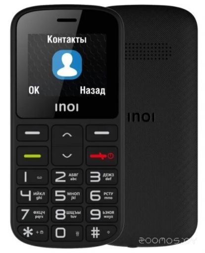 Кнопочный телефон Inoi 103B (черный)