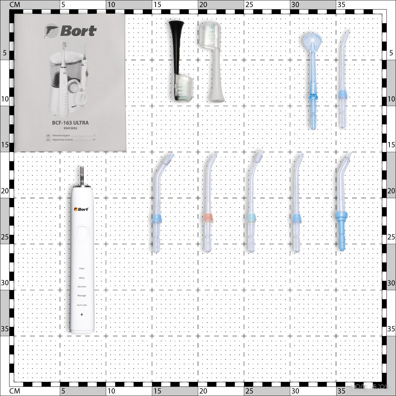 Электрическая зубная щетка и ирригатор BORT BCF-163 Ultra, фото 12
