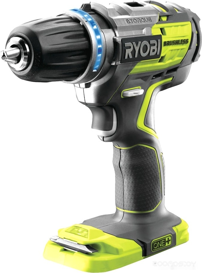 Дрель-шуруповерт Ryobi R18DDBL-220S 5133003435 (с 2-мя АКБ), фото 2