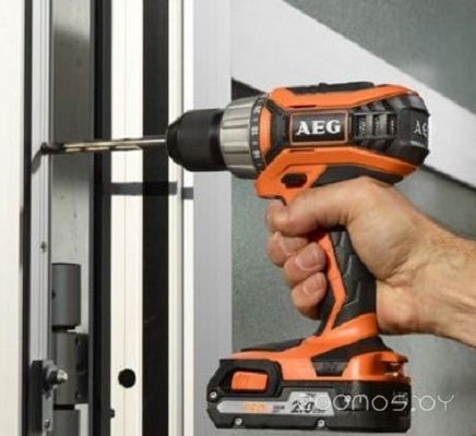 Дрель-шуруповерт AEG Powertools BS18C2 LI-202C SET 4935459721 (с 2-мя АКБ, кейс), фото 3