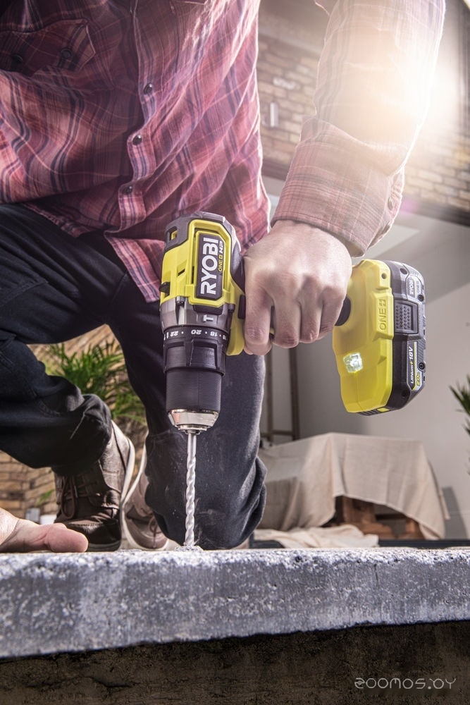 Ударная дрель-шуруповерт Ryobi HP RPD18C-242S 5133004983 (с 2-мя АКБ 4 Ah + 2 Ah, сумка), фото 14