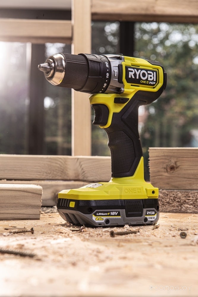 Ударная дрель-шуруповерт Ryobi HP RPD18C-242S 5133004983 (с 2-мя АКБ 4 Ah + 2 Ah, сумка), фото 15