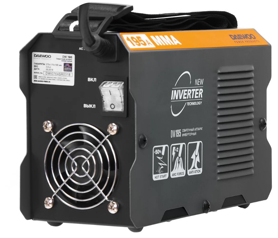 Сварочный инвертор Daewoo Power Products DW 195, фото 2