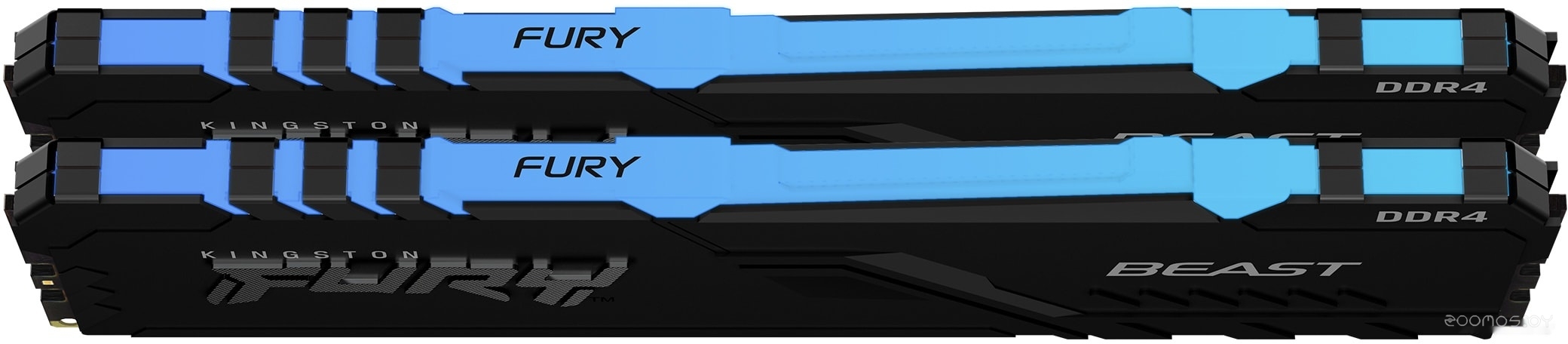 Оперативная память Kingston FURY Beast RGB 2x16GB DDR4 PC4-25600 KF432C16BB1AK2/32, фото 2