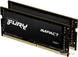 Оперативная память Kingston FURY Impact 2x16GB DDR4 SODIMM PC4-23400 KF429S17IB1K2/32