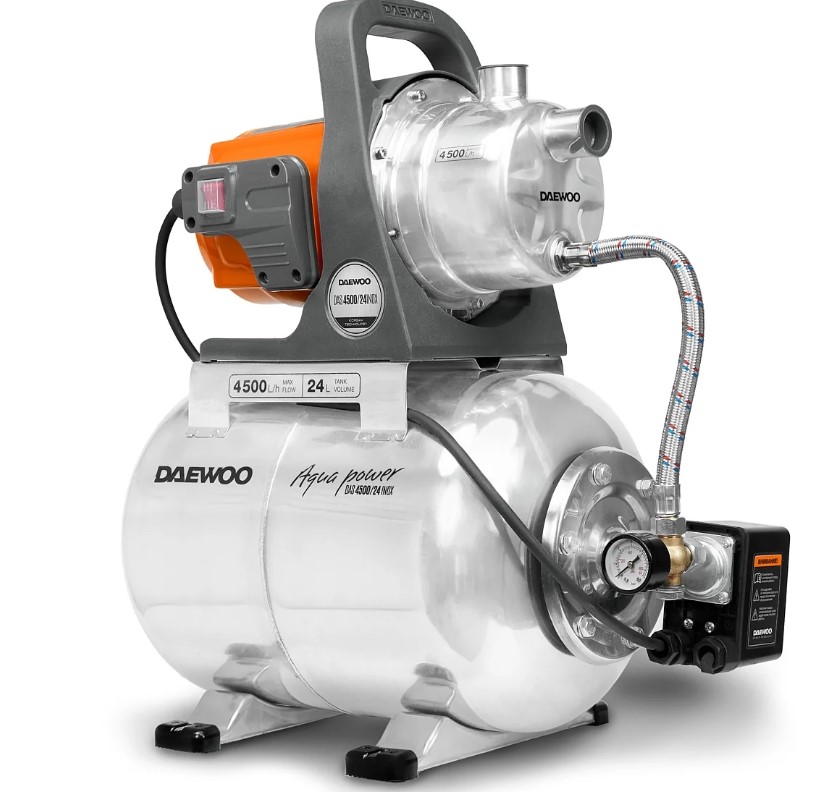 Насосная станция Daewoo DAS 4500/24 INOX, фото 2