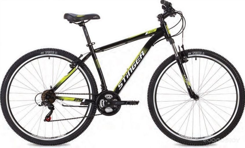 Велосипед Stinger Caiman 29 (20, черный, 2021)