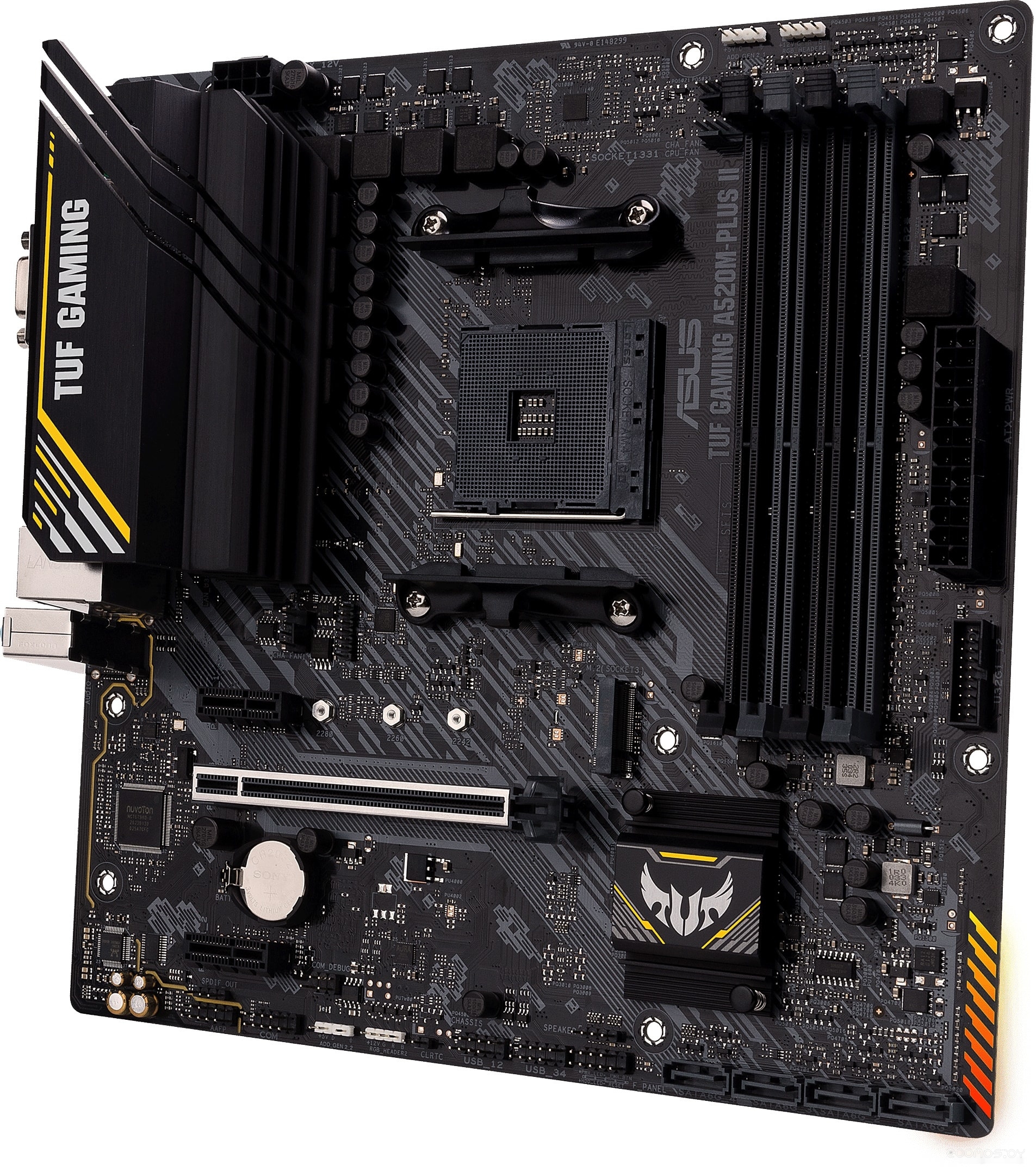Материнская плата Asus TUF Gaming A520M-Plus II, фото 3