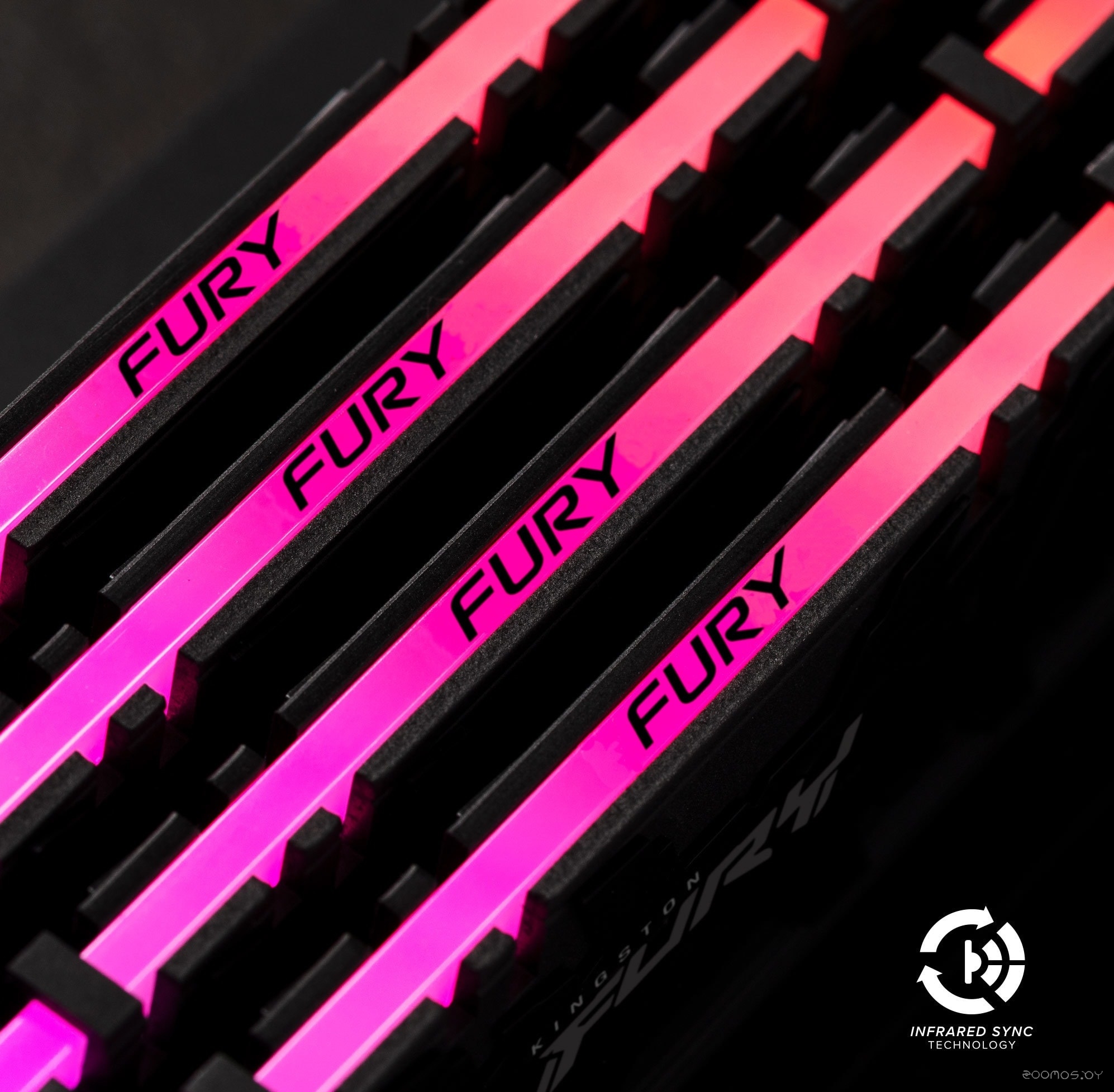 Оперативная память Kingston FURY Renegade RGB 2x16GB DDR4 PC4-28800 KF436C16RB1AK2/32, фото 4