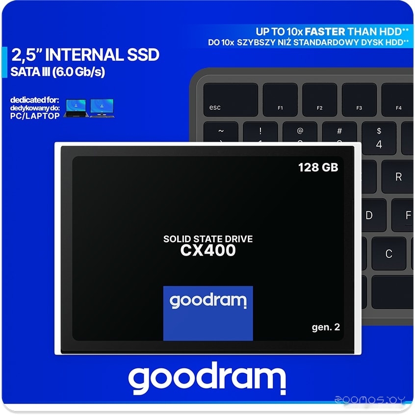 SSD GoodRAM CX400 gen.2 128GB SSDPR-CX400-128-G2, фото 10