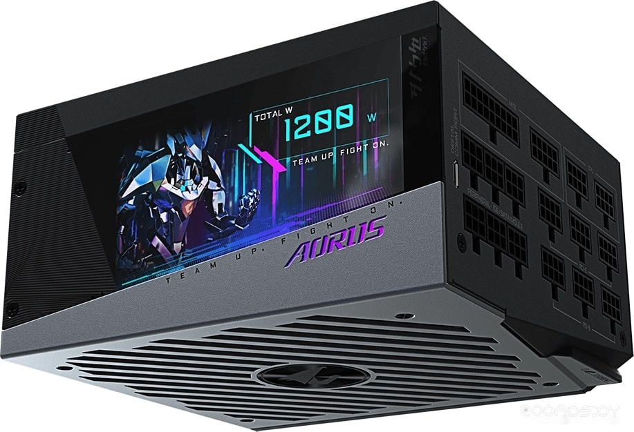 Блок питания Gigabyte Aorus P1200W 80+ Platinum Modular GP-AP1200PM, фото 2