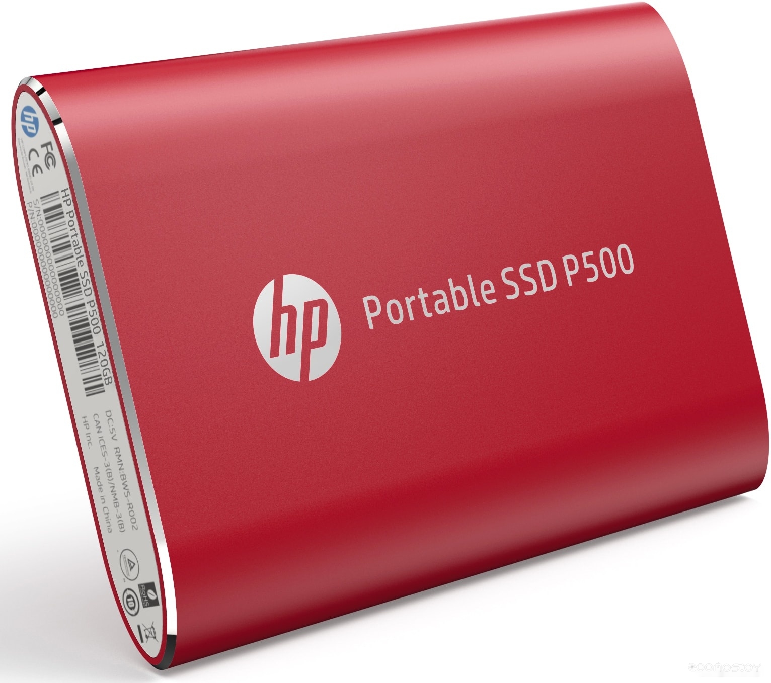 Внешний накопитель HP P500 1TB 1F5P5AA (красный), фото 4