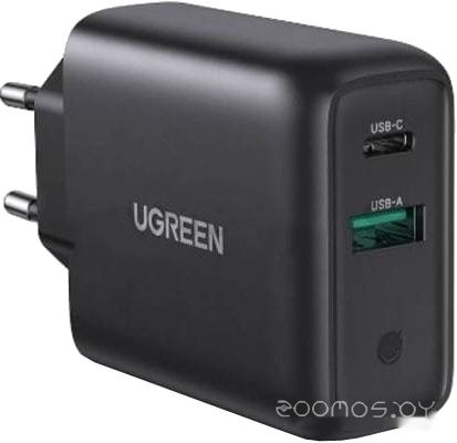 Сетевое зарядное Ugreen CD170 10217 (черный), фото 1