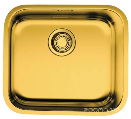 Кухонная мойка Omoikiri Omi 49-U/I-AB латунь, фото 1