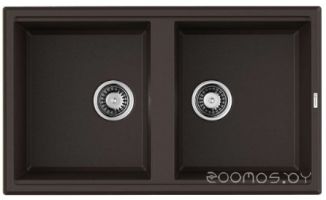 Кухонная мойка Omoikiri Tedori 86-2-DC (темный шоколад)