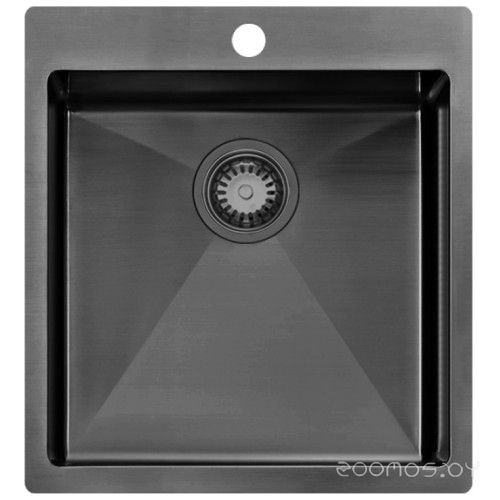 Кухонная мойка Zorg ZRN 5045 Nano PVD Gunblack, фото 1