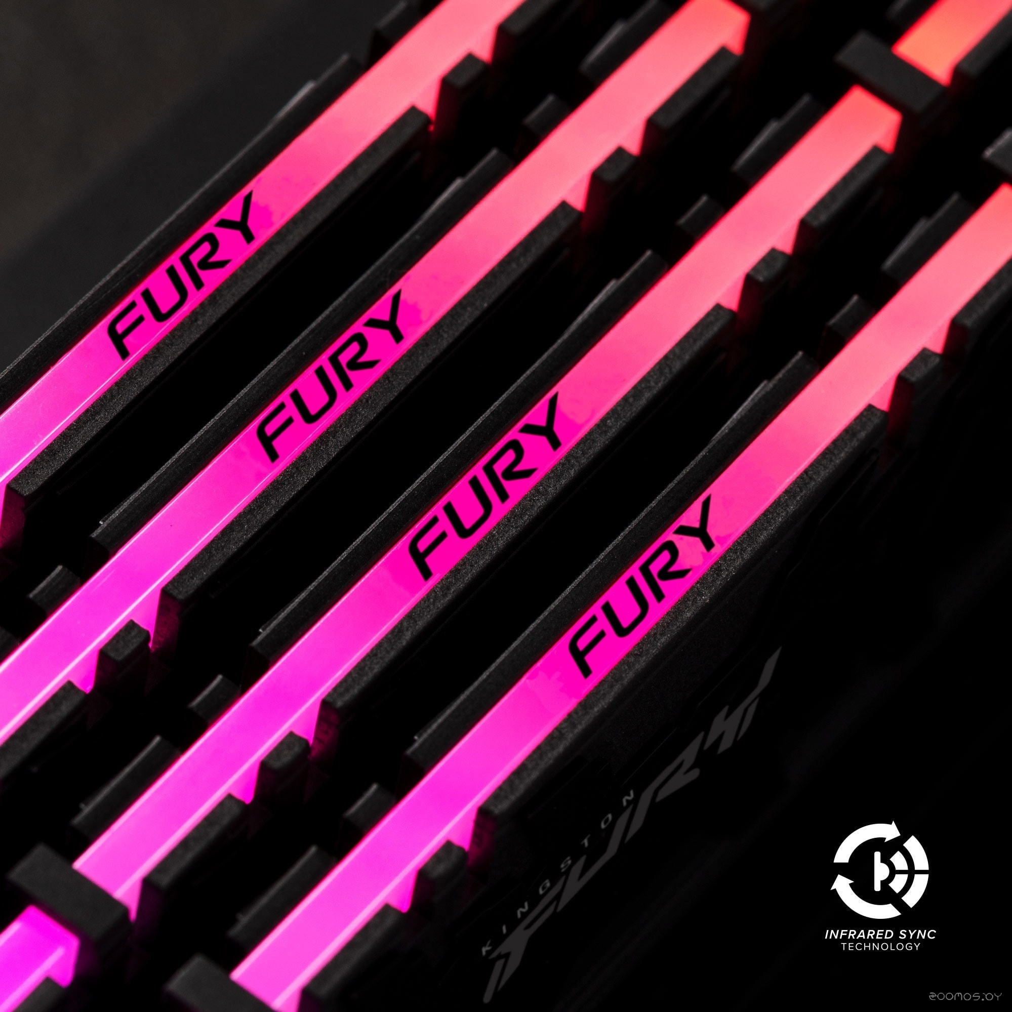 Оперативная память Kingston FURY Renegade RGB 16GB DDR4 PC4-28800 KF436C16RB1A/16, фото 11