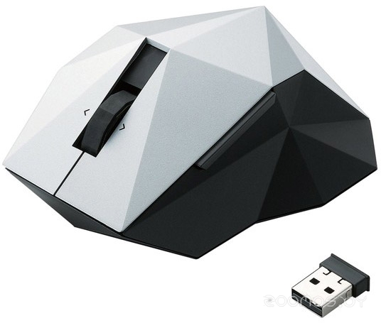 Мышь ELECOM Nendo Design mouse ORIME (Silver), фото 2