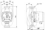 Циркуляционный насос Grundfos Alpha3 25-80 180