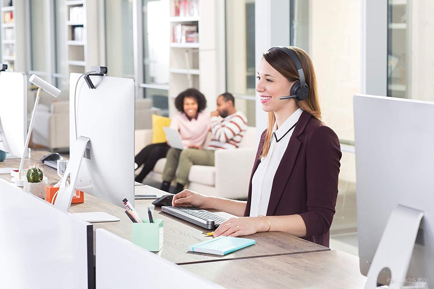 Офисная гарнитура Logitech Zone Wireless MS, фото 8