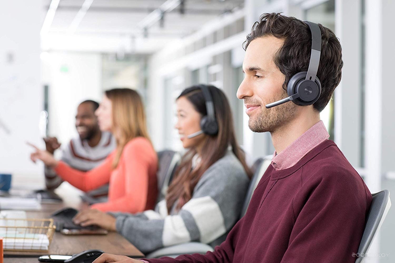 Офисная гарнитура Logitech Zone Wireless MS, фото 9
