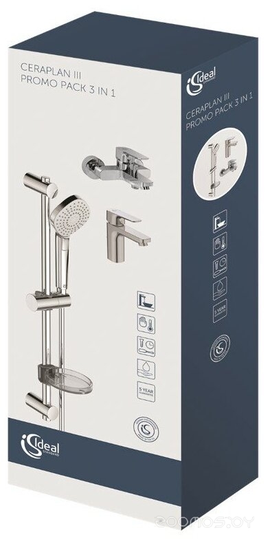 Комплект смесителей Ideal Standard Ceraplan III BD005AA, фото 9