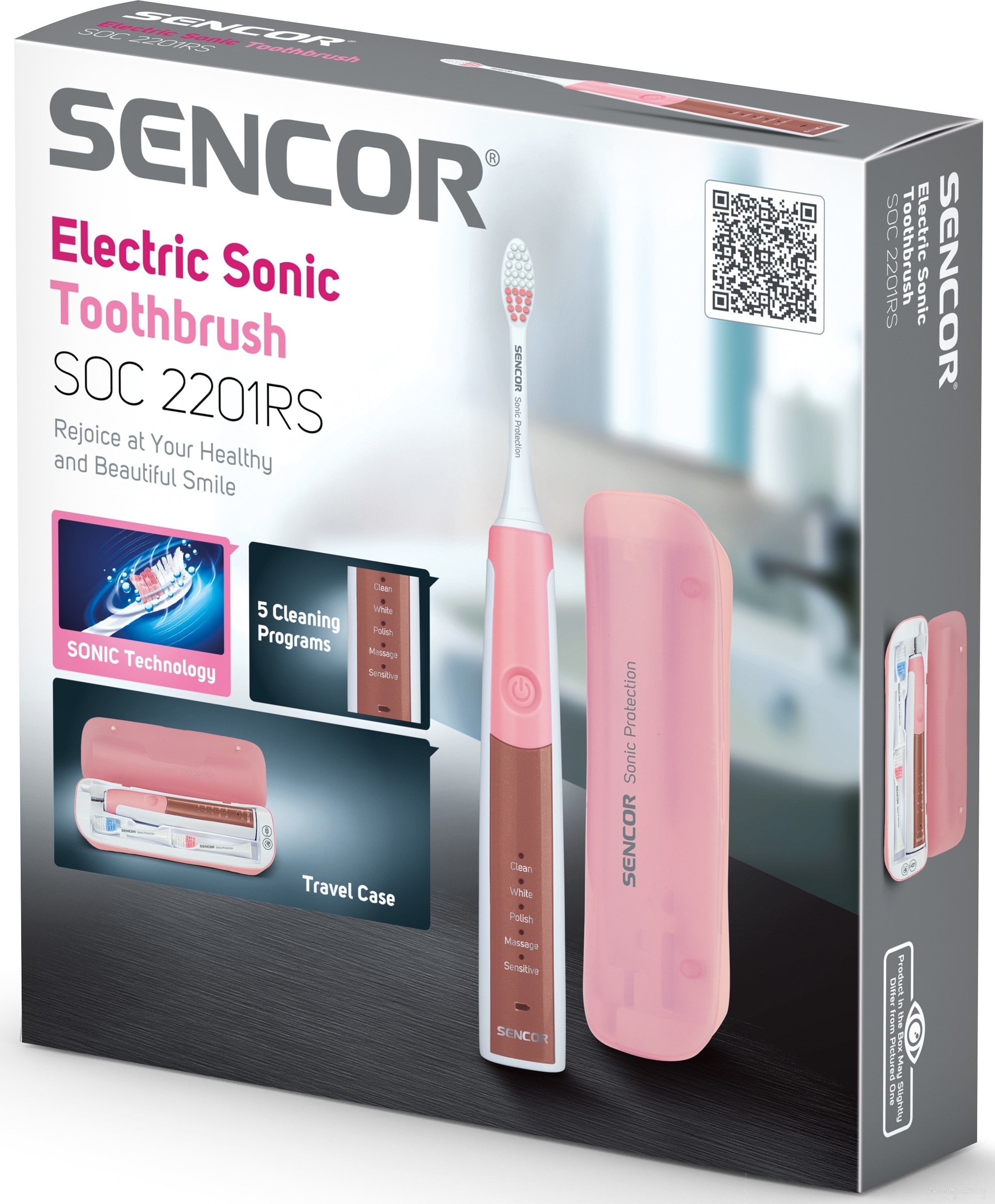 Электрическая зубная щетка Sencor SOC 2201RS, фото 8