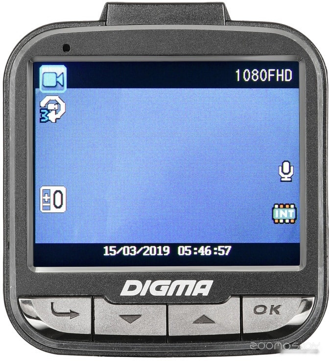 Автомобильный видеорегистратор DIGMA FreeDrive 206 NIGHT FHD, фото 2