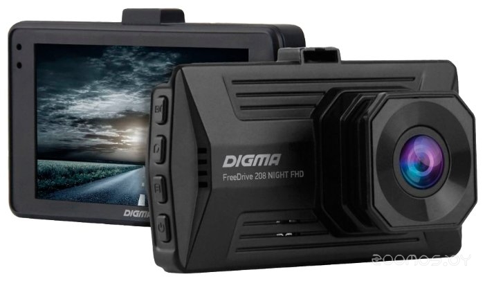 Автомобильный видеорегистратор DIGMA FreeDrive 208 NIGHT FHD, фото 10