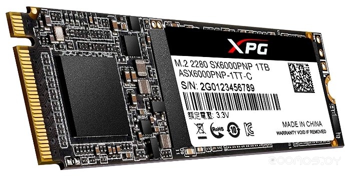Твердотельный накопитель A-Data XPG SX6000 Pro 1TB, фото 3