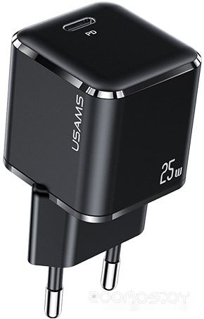 Сетевое зарядное Usams US-CC140 T42 (черный)