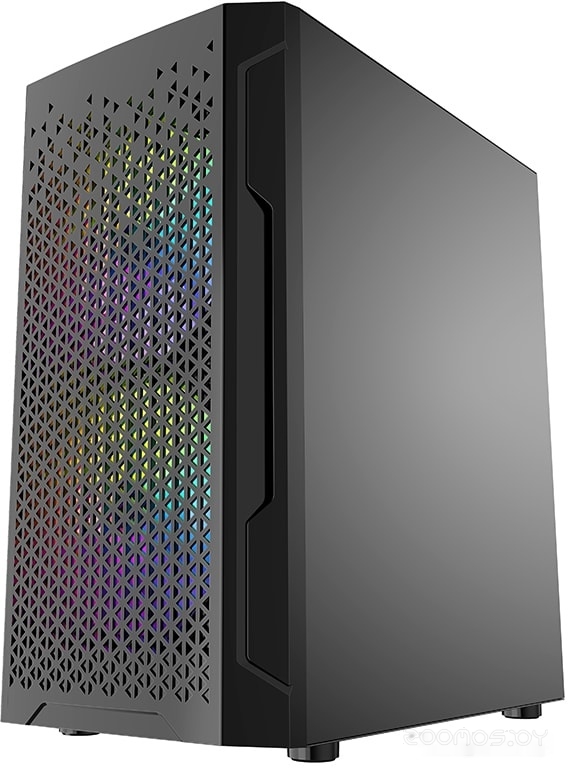 Корпус PowerCase Mistral Micro Z3B Mesh LED, фото 3