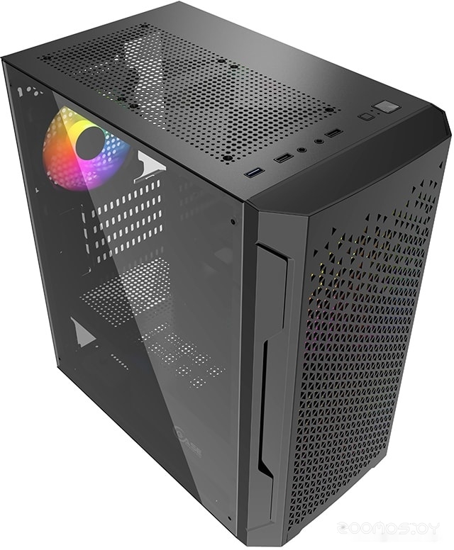 Корпус PowerCase Mistral Micro Z3B Mesh LED, фото 4