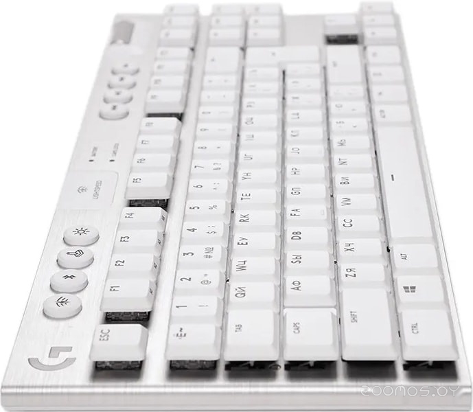 Клавиатура Logitech G915 TKL Lightspeed GL Tactile (серебристый), фото 8