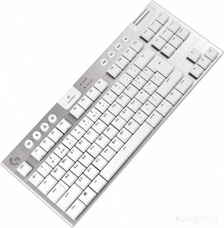 Клавиатура Logitech G915 TKL Lightspeed GL Tactile (серебристый), фото 9