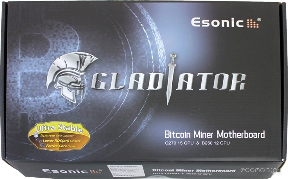 Материнская плата Esonic B250-BTC-Gladiator, фото 4