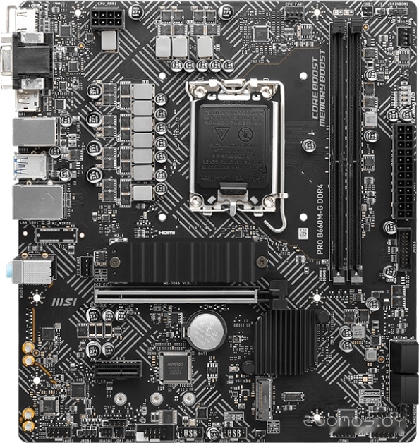 Материнская плата MSI Pro B660M-G DDR4, фото 2