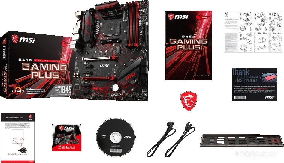 Материнская плата MSI B450 Gaming Plus, фото 5