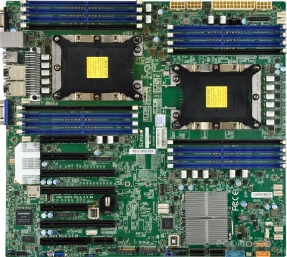 Материнская плата Supermicro MBD-X11DPH-I-B, фото 1