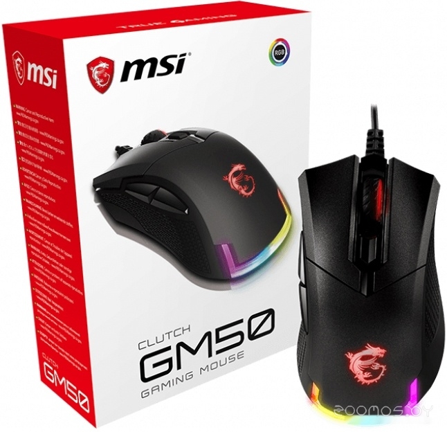 Игровая мышь MSI Clutch GM50, фото 5