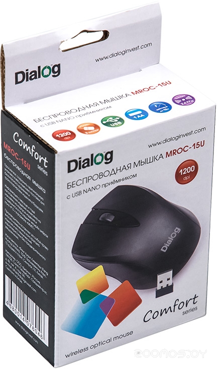 Мышь DIALOG Comfort MROC-15U, фото 2