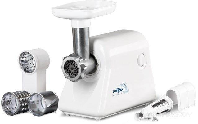 Мясорубка Ротор Дива Люкс ЭМШ 35/300-3 (белый)