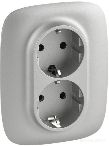 Розетка Legrand Valena Allure 753926 (алюминий)