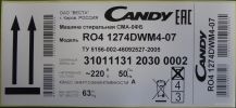 Стиральная машина Candy RO41274DWM4-07
