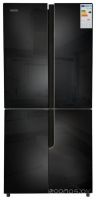 Холодильник side by side Ginzzu NFK-500 Black glass
